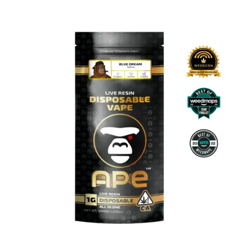 APE All-in-One Vape 1G - BLUE DREAM (S)