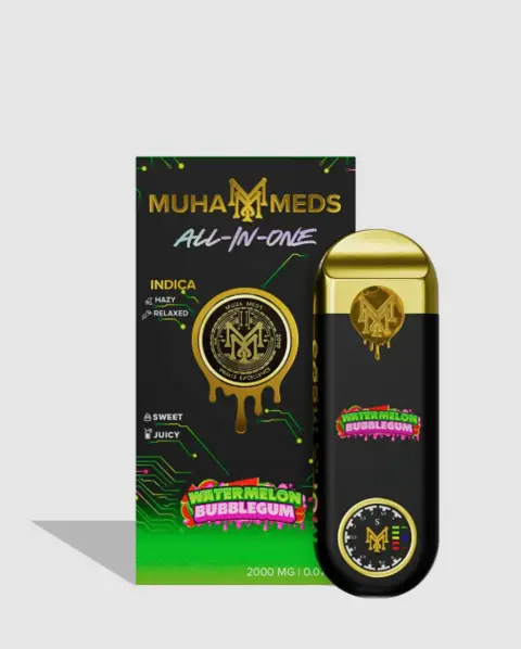 MUHA MEDS - Watermelon Bubblegum (I) - All-in-One - 2g all-in-one vape