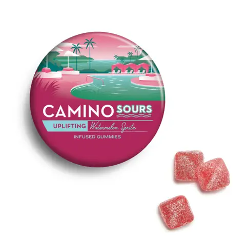 Camino - Watermelon Spritz Sours - 100Mg - 10Ct - 10Mg/Ea edible