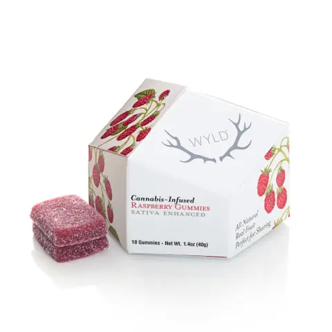 Wyld 100Mg- Raspberry (S) edible