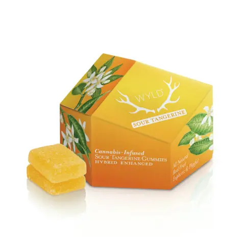 Wyld 100Mg Thc - Sour Tangerine (H) edible
