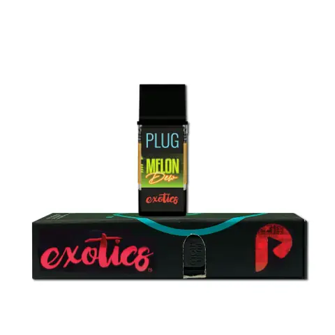 Vape - 1G Plug™ Exotics: Melon Dew (H) vape pod